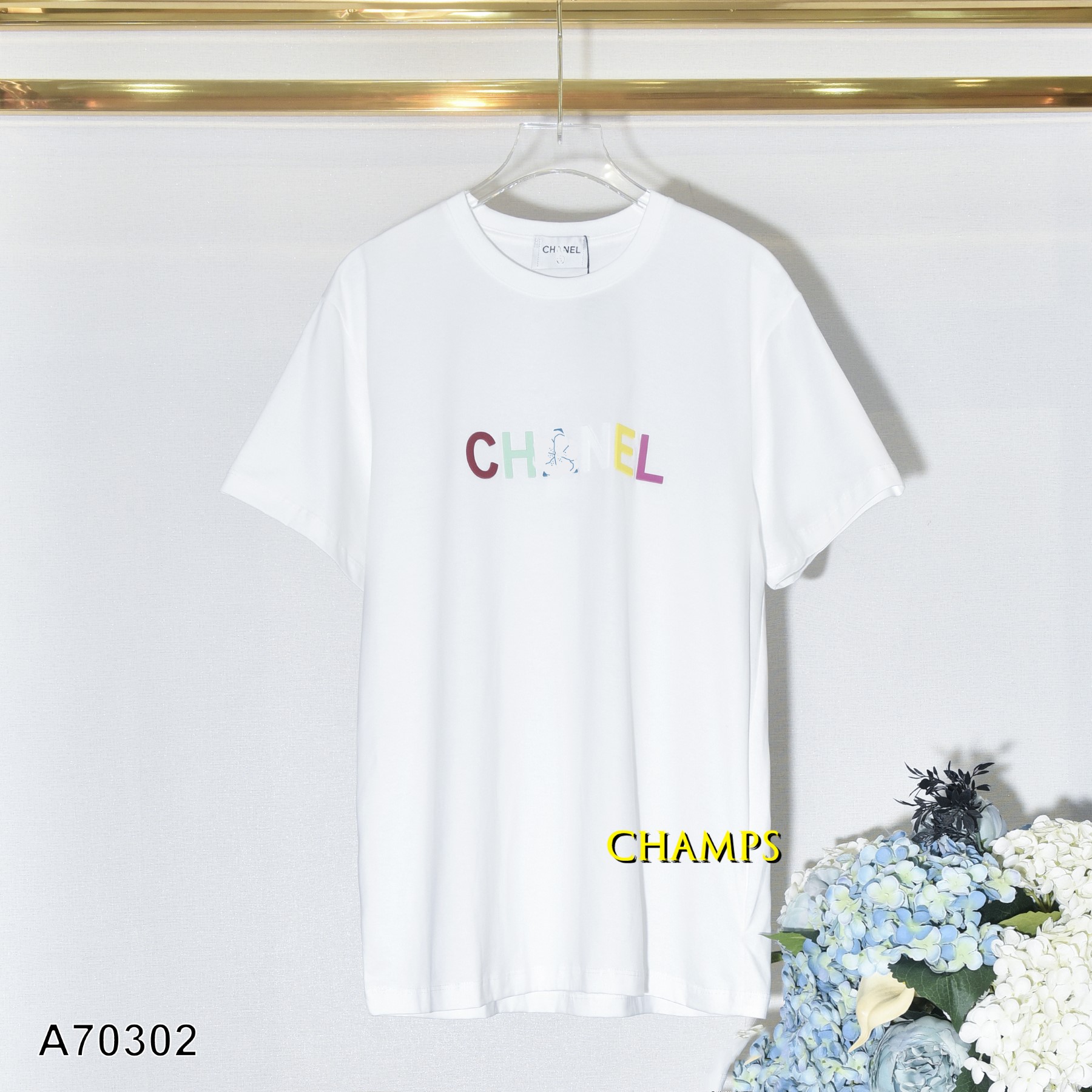 Giảm giá Áo thun tay ngắn in chữ phiên bản cao cấp chanel dễ phối đồ BeeCost #2 Giảm giá Áo thun tay ngắn in chữ phiên bản cao cấp chanel dễ phối đồ BeeCost